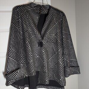 Black & Silver Overshirt